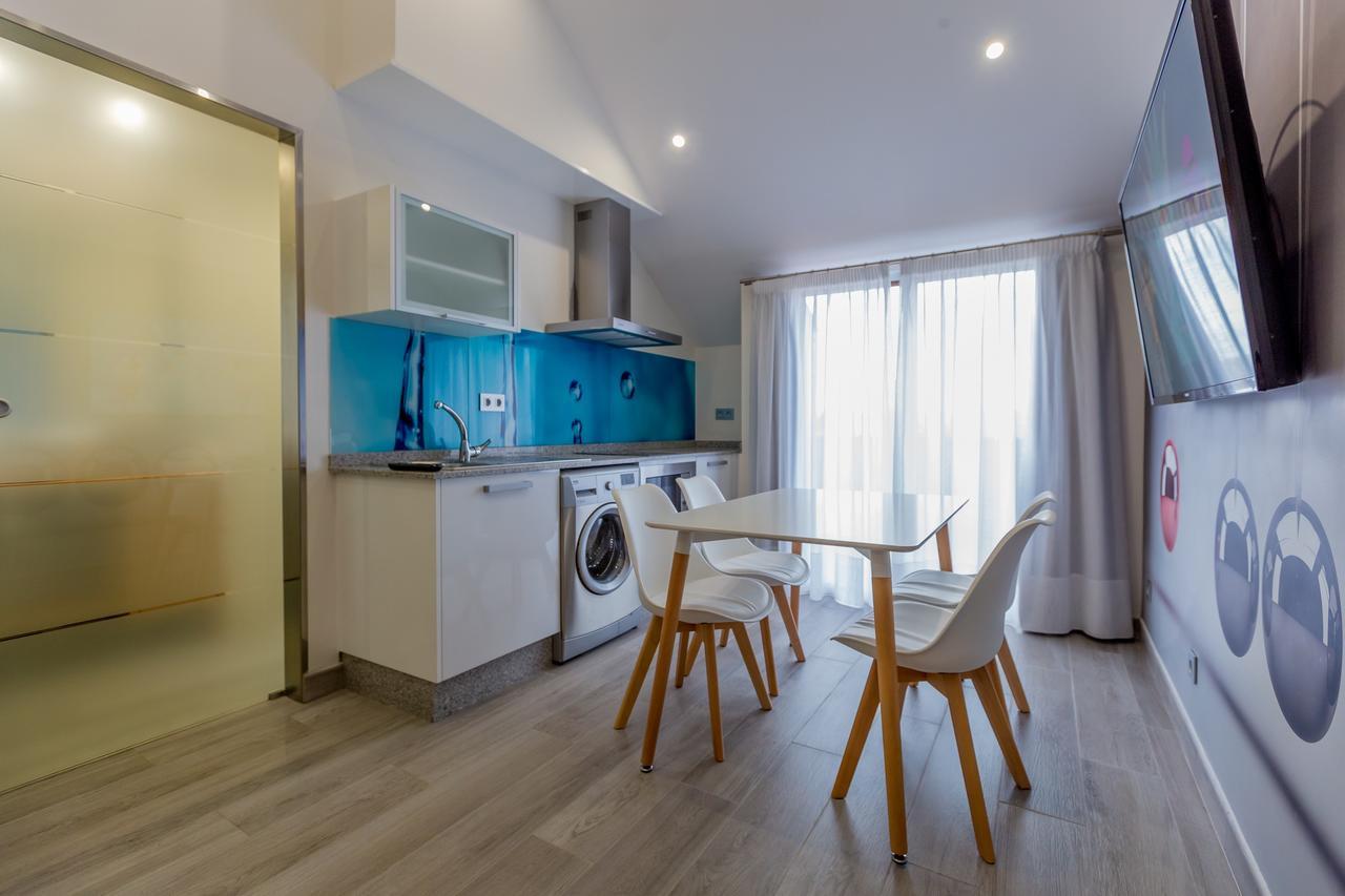 Lofts Complejo Playa Mar Leilighet Portonovo Eksteriør bilde