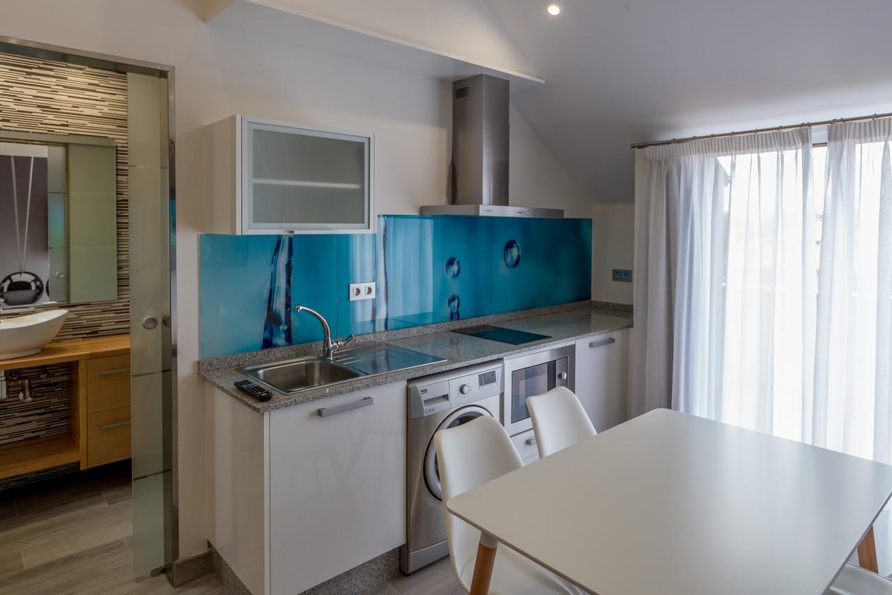 Lofts Complejo Playa Mar Leilighet Portonovo Eksteriør bilde